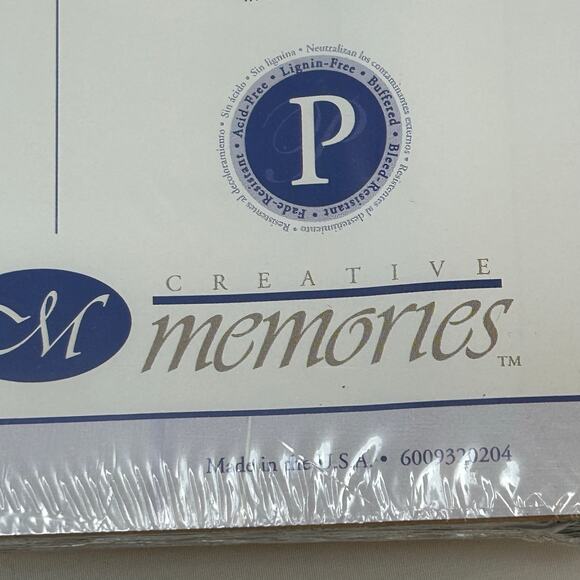 Lot 2 Creative Memories NIP Scrapbook Pages Refills Original 12X12 Black - Picture 6 of 7